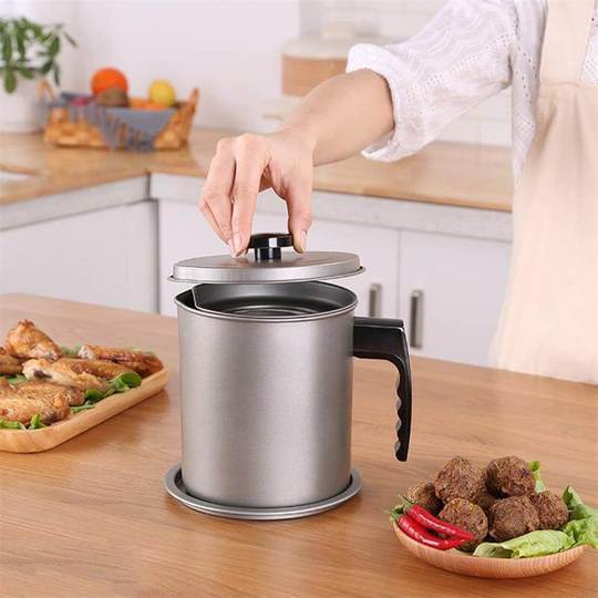 Stainless Steel Oil Filter Pot