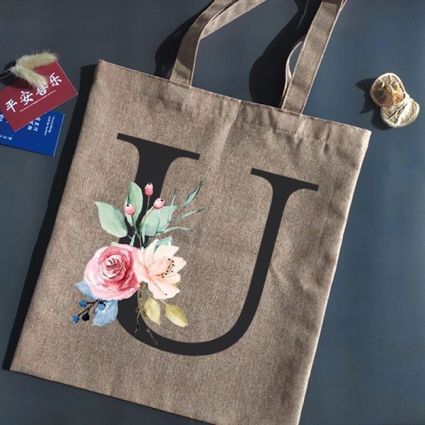 Shopping Canvas Linen Tote Bag - Image 24