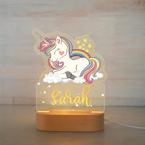 Personalized Name Animals Night Light - Image 10