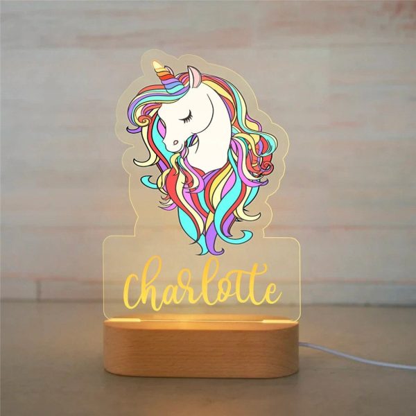 Personalized Name Animals Night Light - Image 14