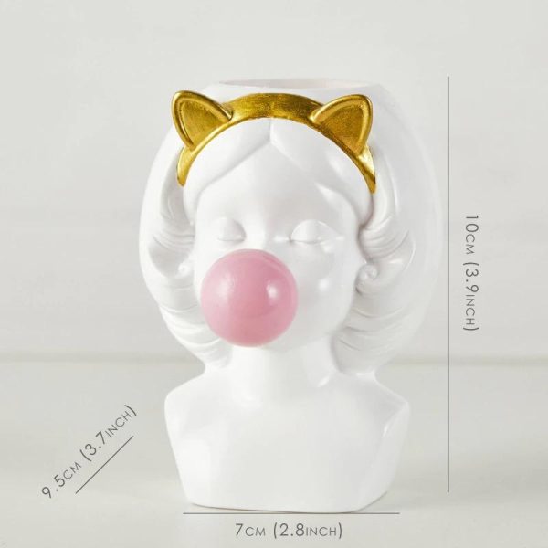 Bubblegum Girl Vase - Image 10