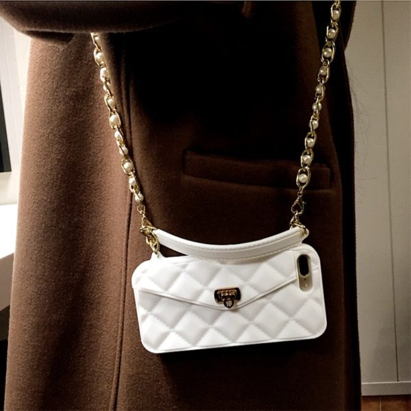 Wallet Handbag Crossbody Case For iPhone - Image 8