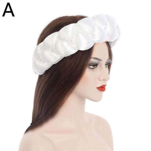 Women's Satin Braids Headbands - Image 4