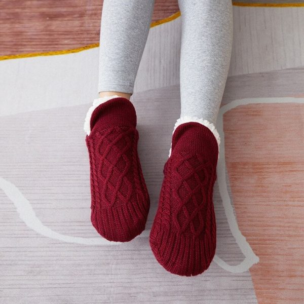Plus Velvet Thickening Socks Shoes - Image 10