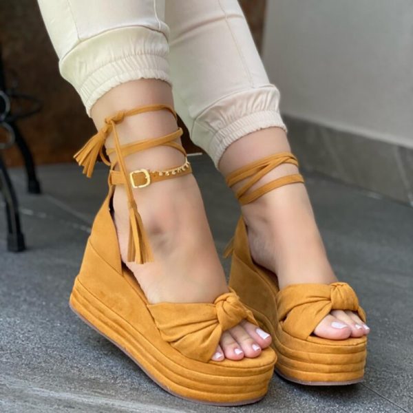 2022 NEW Women's Flannel Espadrille Sandals - Image 4