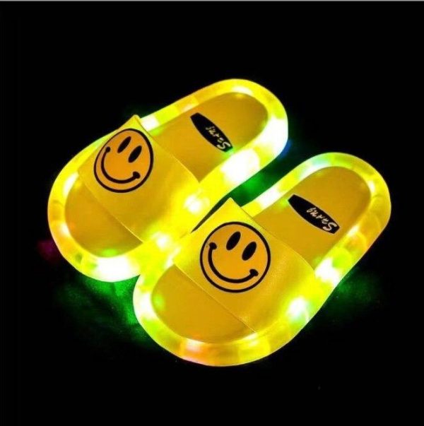 LED Light Kids Soft Base Slippers - Image 5