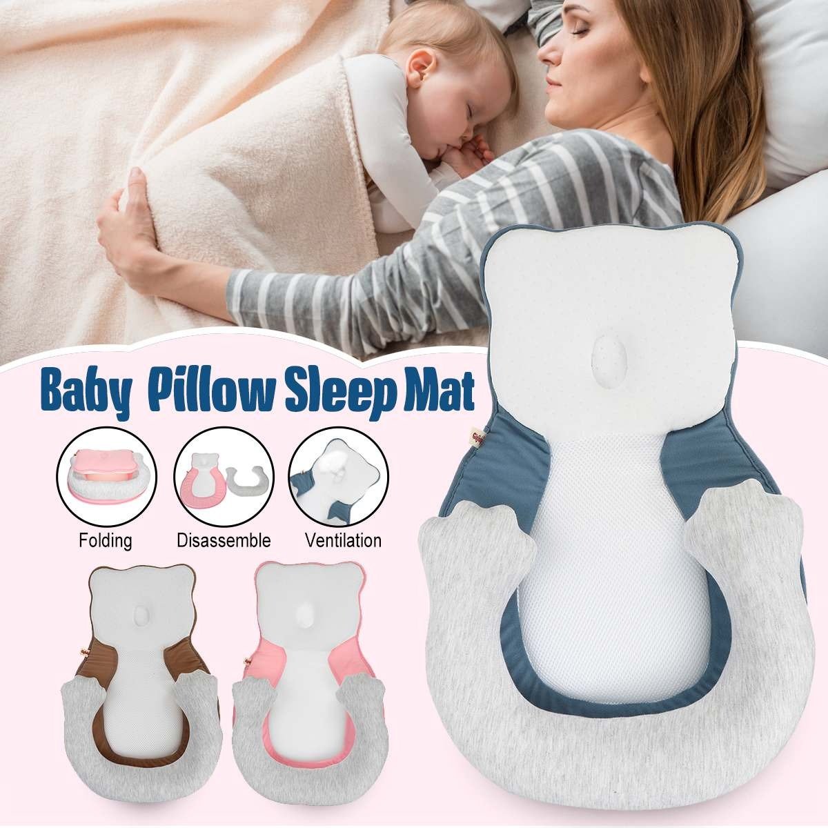 Baby Pillow Sleep Mat