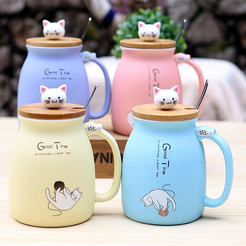 Good Time Kitty Mug