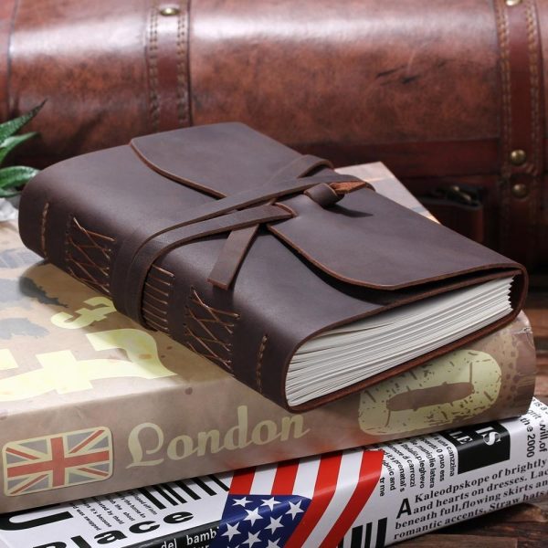 Leather Journal Travel Notebook - Image 5