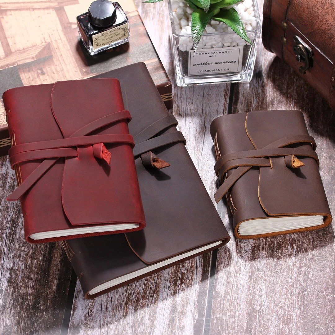 Leather Journal Travel Notebook