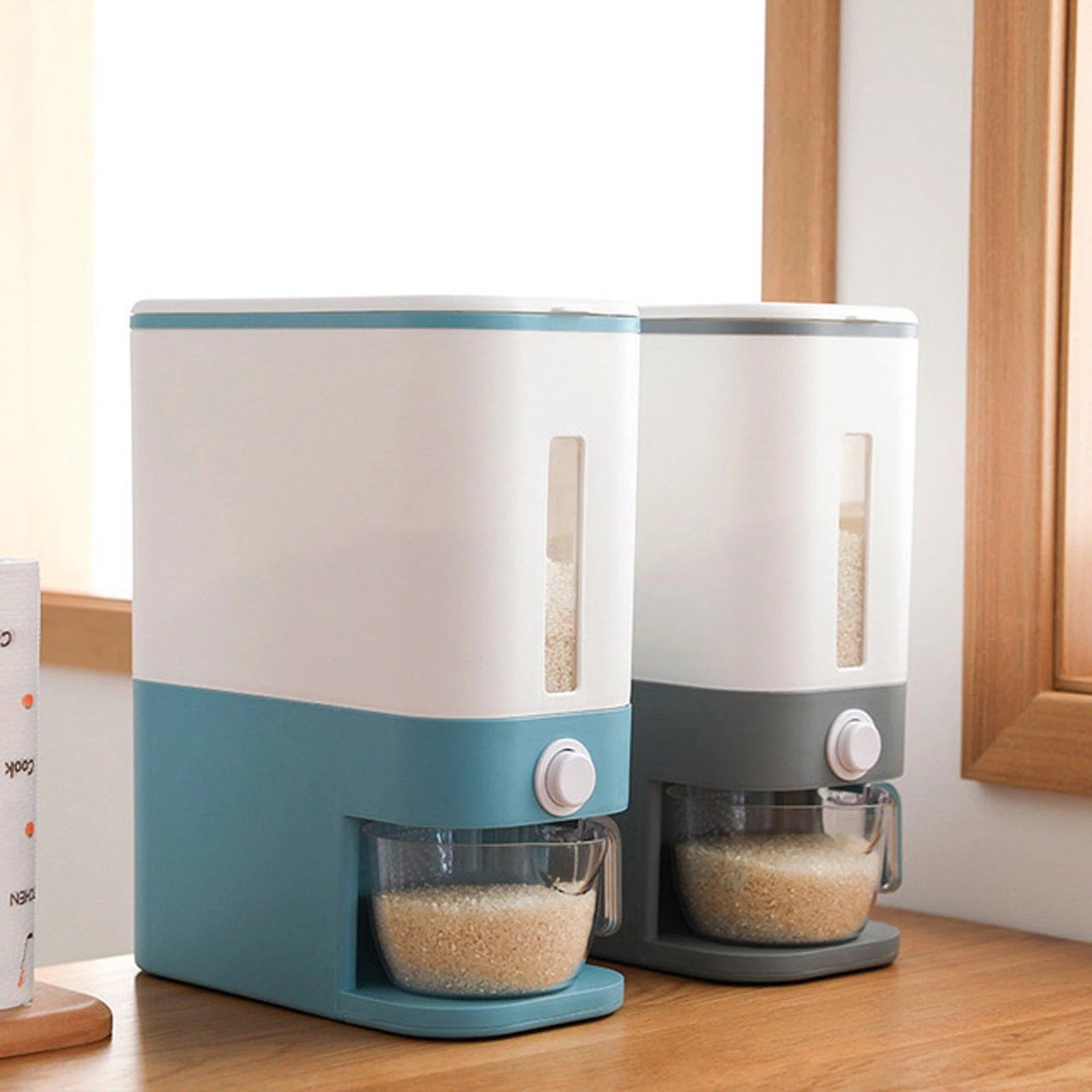 Kitchen Rice Box Storage
