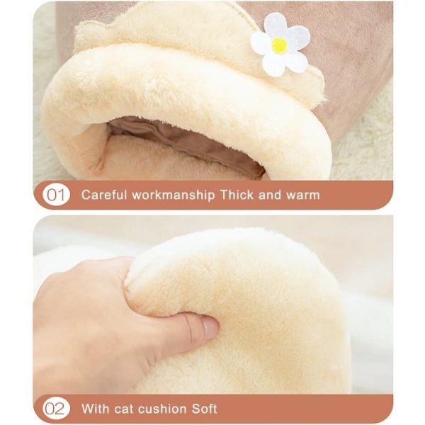 CozyCave- 3-in-1 Foldable Cat Cushion - Image 6