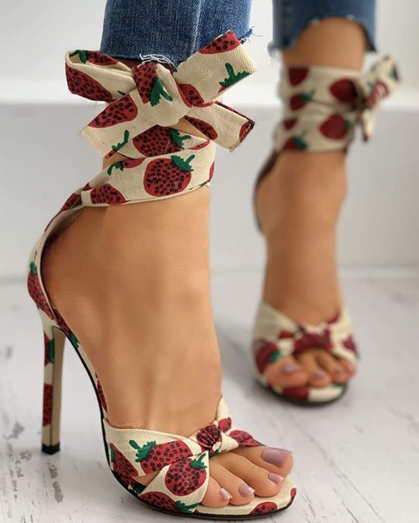 Fruit Sandals Strawberry And Pineapple - Image 9