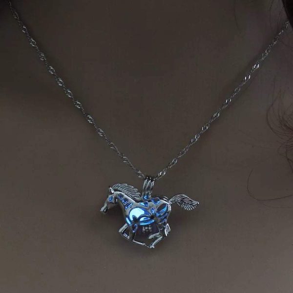 Luminous Horse Necklace - Image 3
