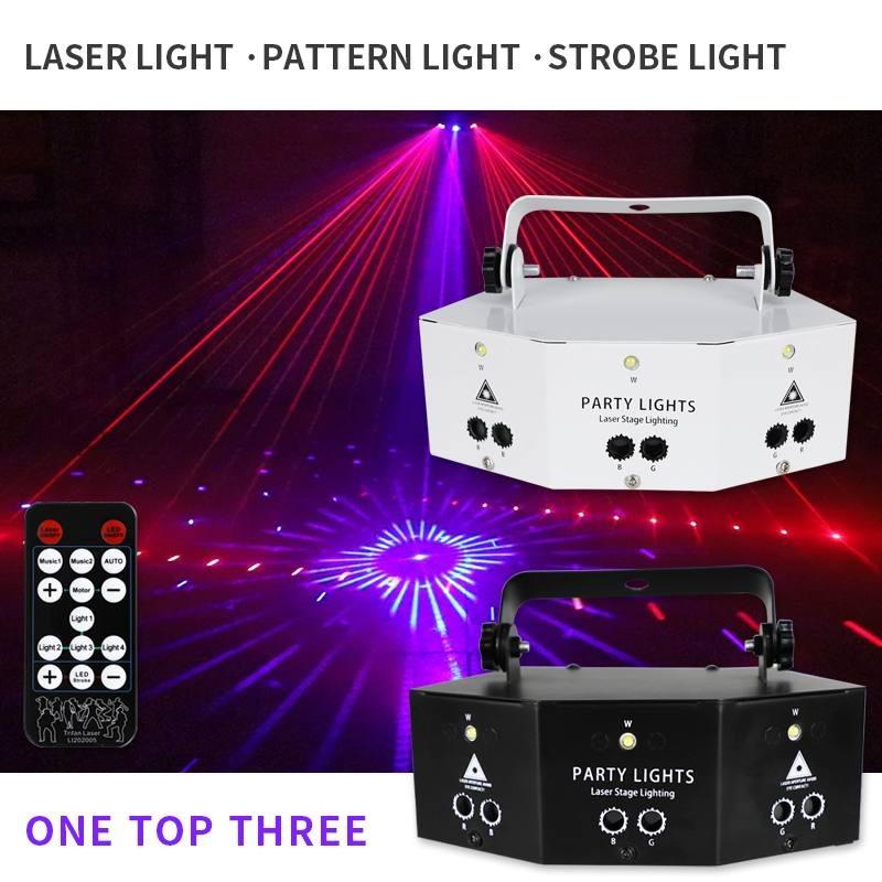 Nine Eye Laser Strobe Light