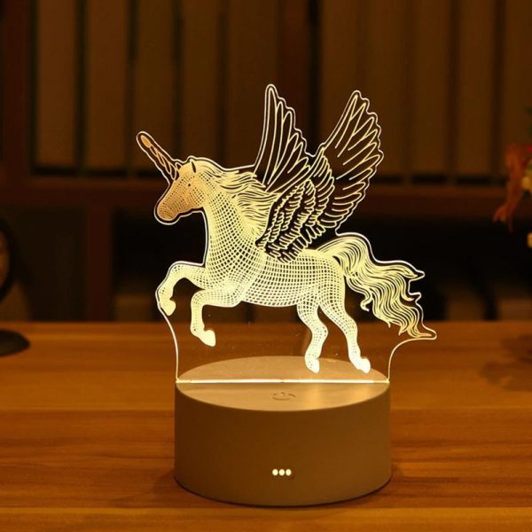 3D Acrylic LED Night Lamp - Image 3