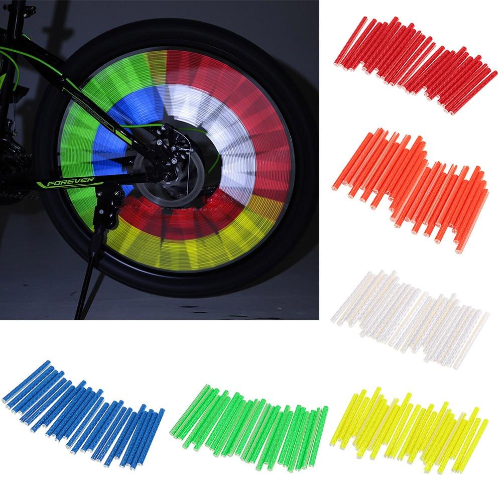 mainimage024PCS-Bicycle-Bike-Wheel-Spokes-Reflective-Sticks-Tube-Safe-Cycling-Spoke-Reflector-Safety-Clip-Wheel-Reflective Bicycle Wheel Reflector Tubes