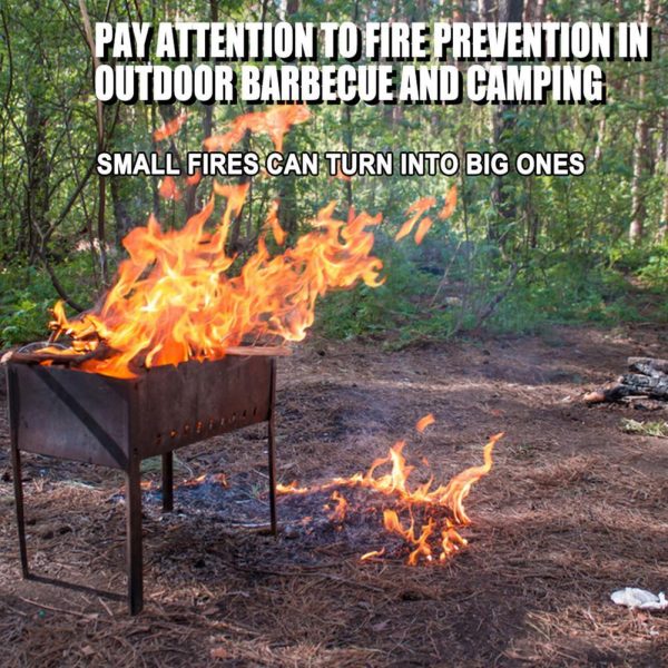 Camping Fireproof Grill Mat - Image 3