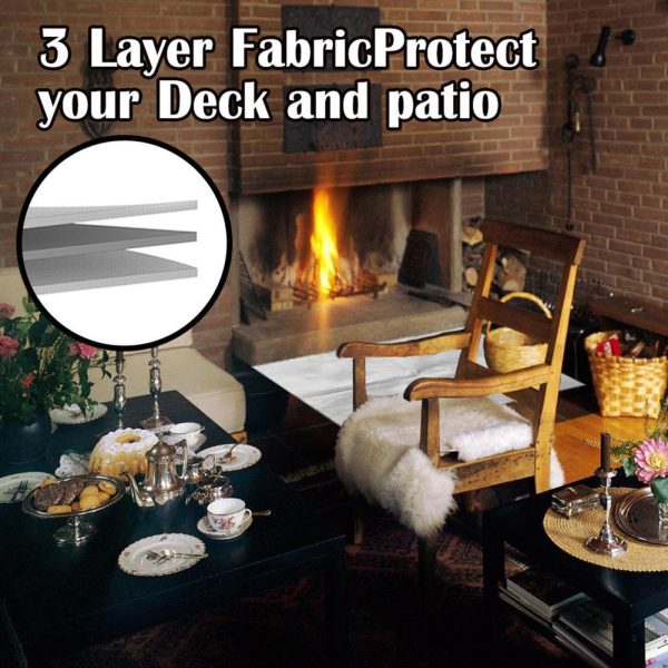 Camping Fireproof Grill Mat - Image 4