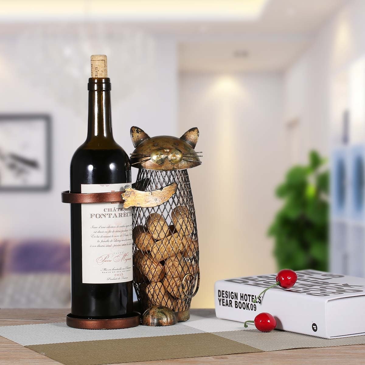 Cat Wine Holder
