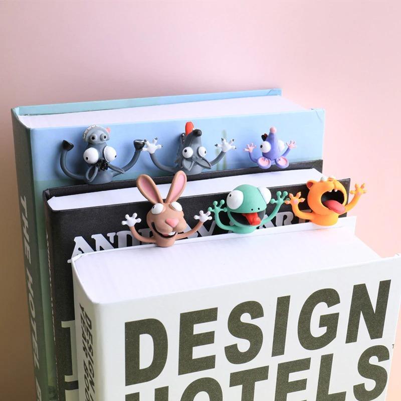 3D Cartoon Animal Bookmark