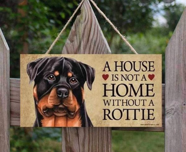 Dog Sign For Fence - Image 2