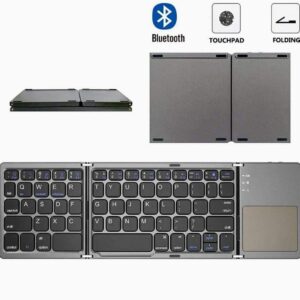 Foldable Keyboard With Touchpad