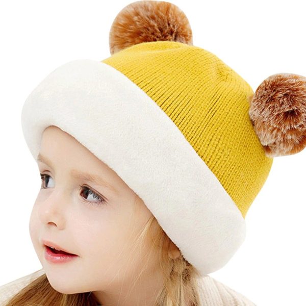 Children Hats Pom Pom Ball - Image 6