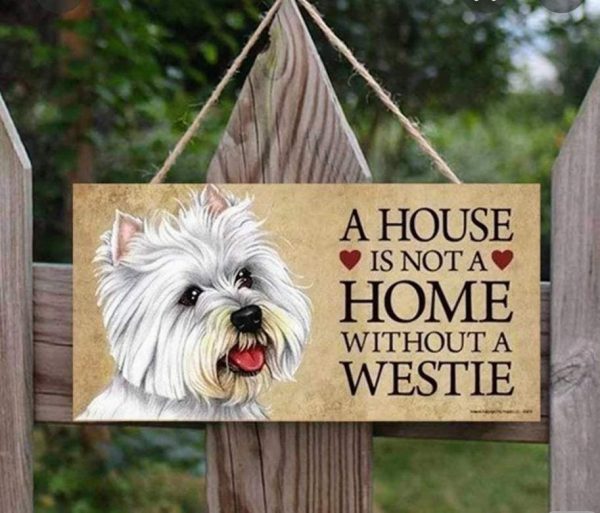 Dog Sign For Fence - Image 3