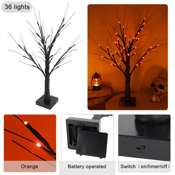 36 lights (orange)