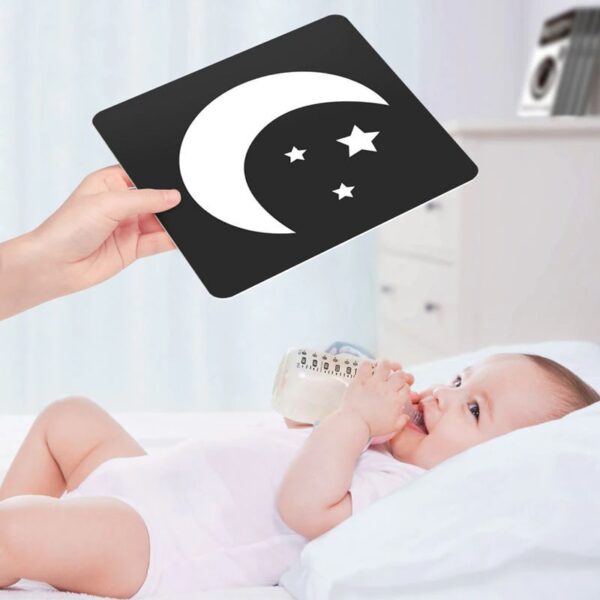 Flashcards For Baby Visual Sensory Development - Dzordz Shop