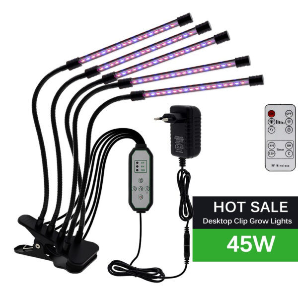 5 heads (46w) remote control
