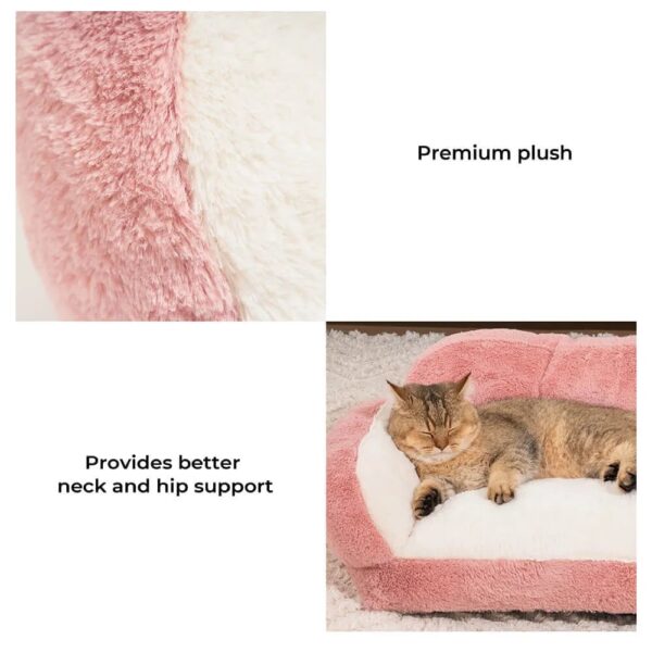 fashion leisure plush warm cat sofa bed 55