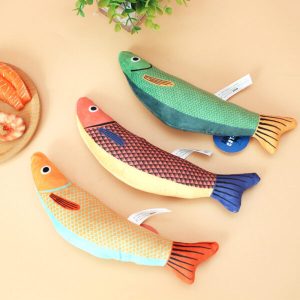 cat catnip fish toy 111