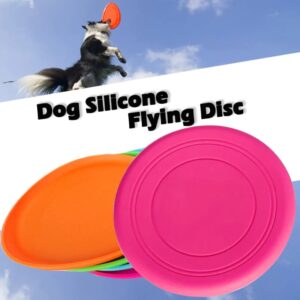 dog silicone flying disc