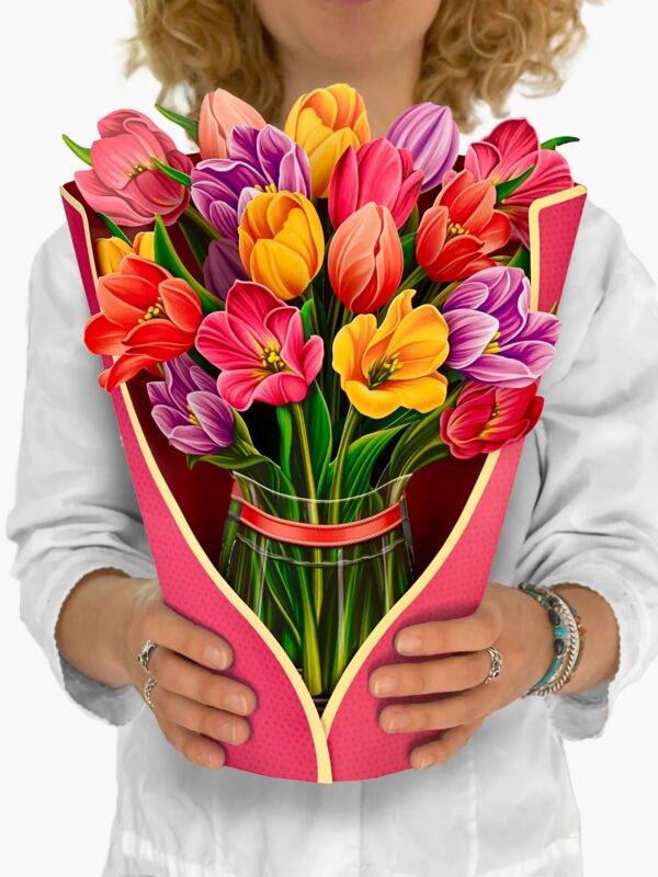 festive tulips