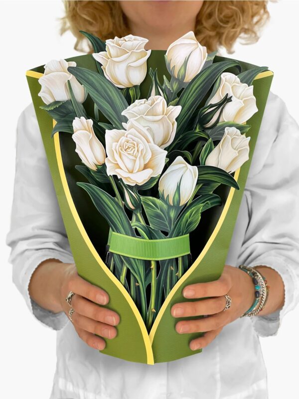 white roses