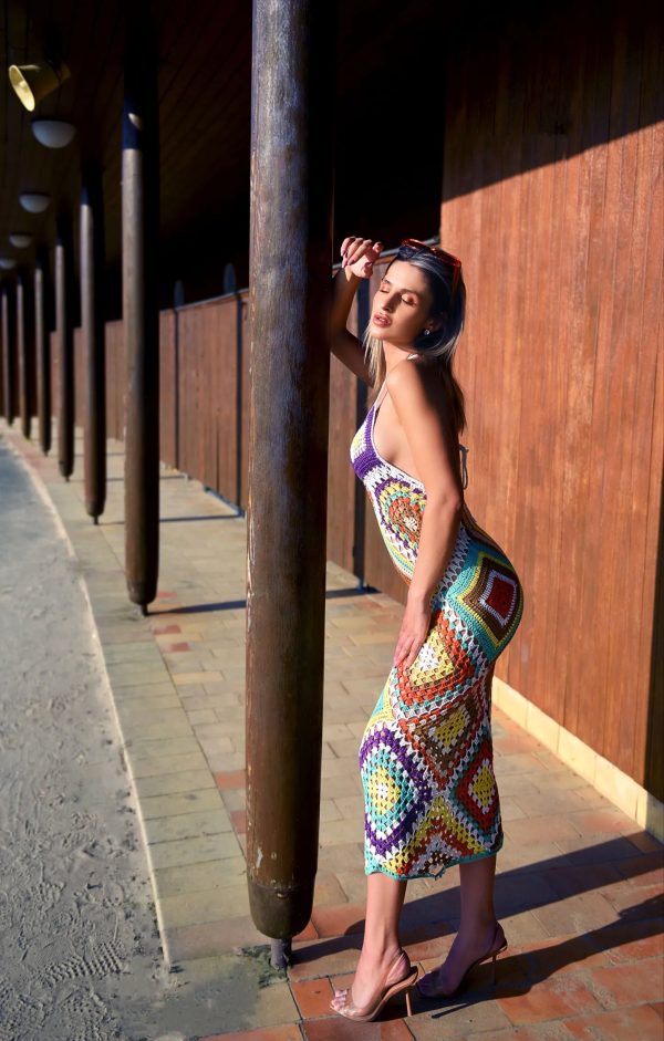 romo weave maxi dress 15000