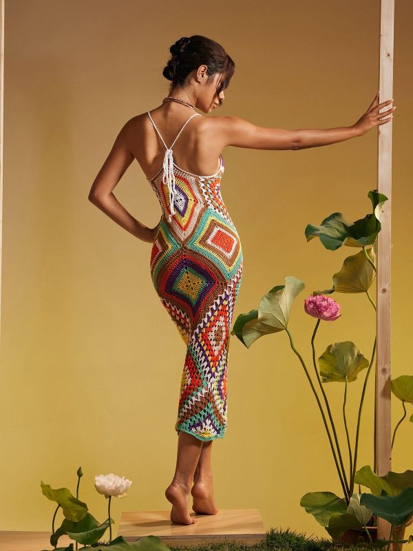 romo weave maxi dress 9000