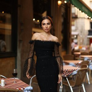crana mesh midi dress 11