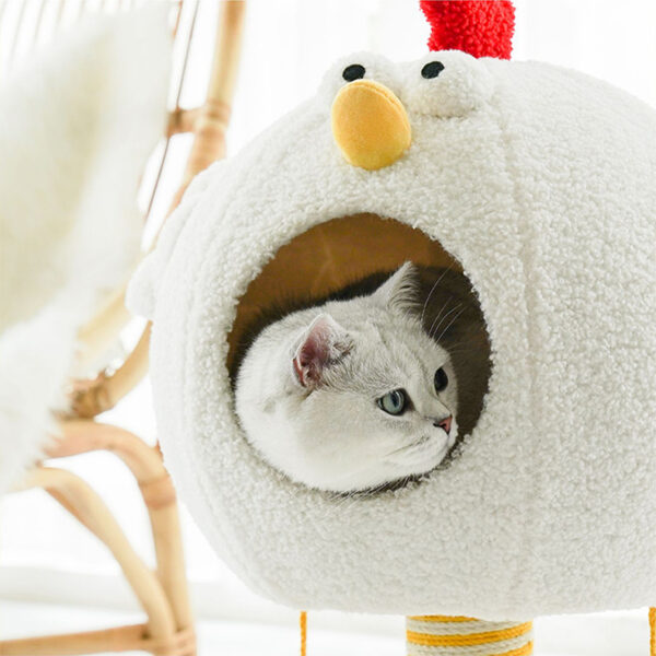 chick cluck cat condo 5