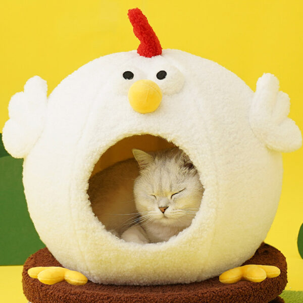chick cluck paradise cat condo 4