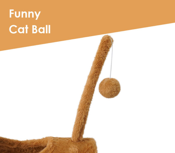 christmas elk cat tree 13