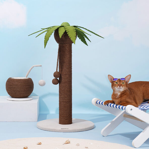 coconut palm scratching post 6
