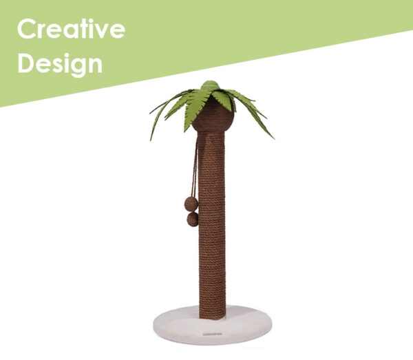coconut palm scratching post 8