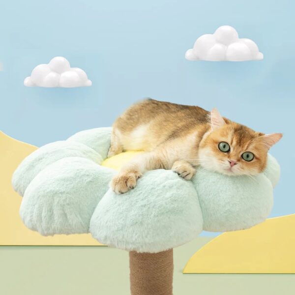 flower haven cat tree 4 4 4