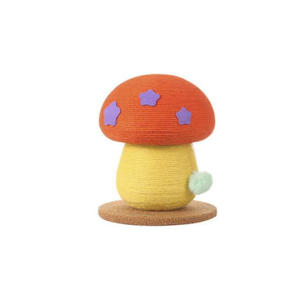 mushroom cat scratching post 7