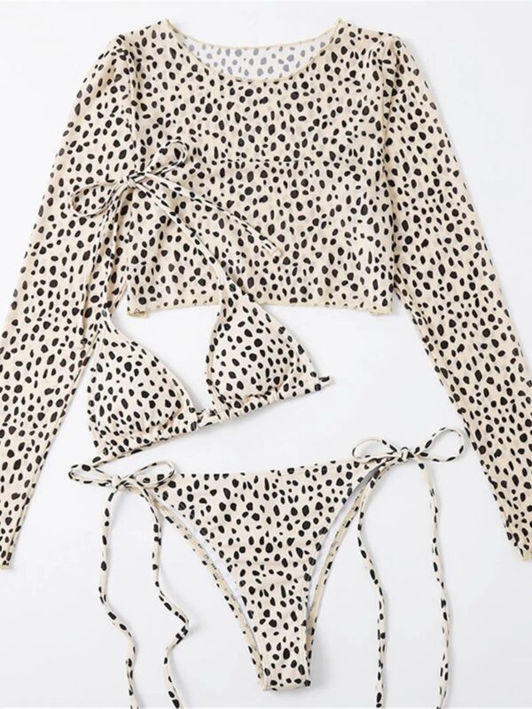 raisa leopard printed three pieces bikini set 7