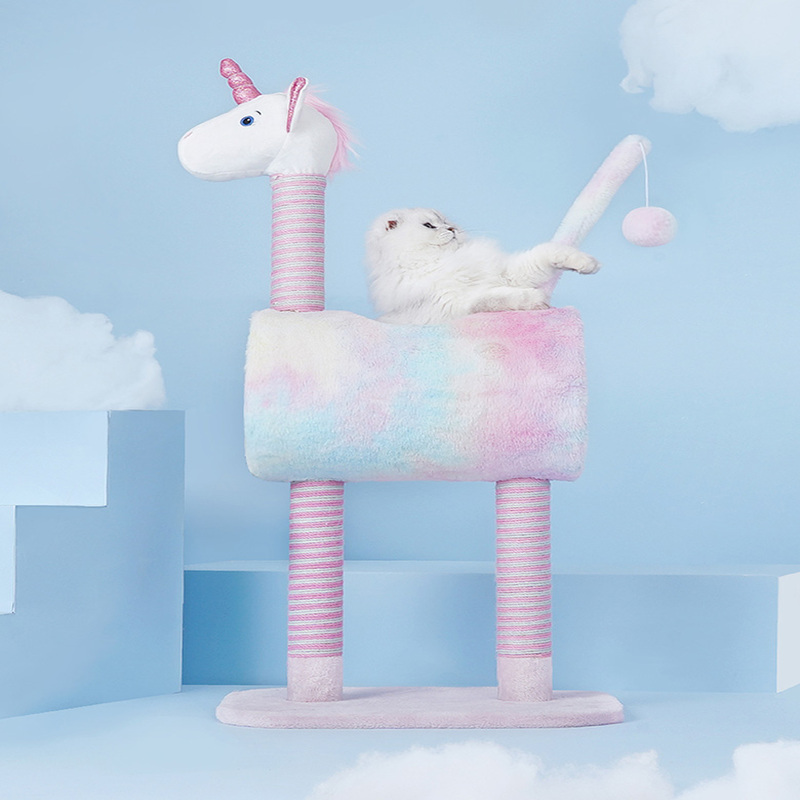 unicorn cat tree 1002