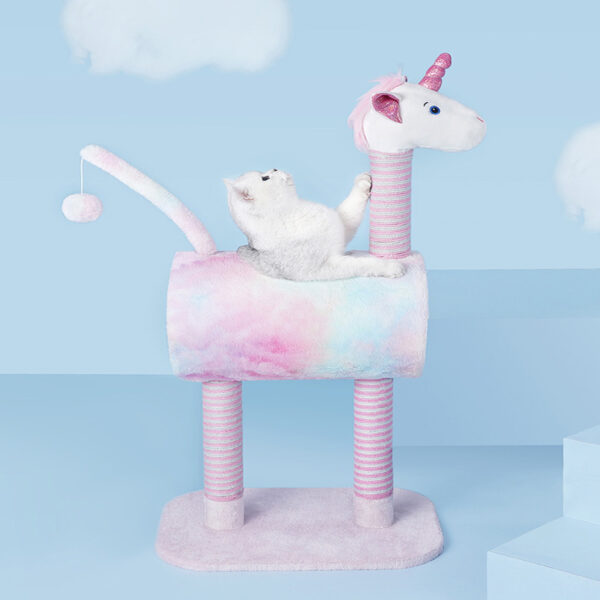 unicorn cat tree 1004